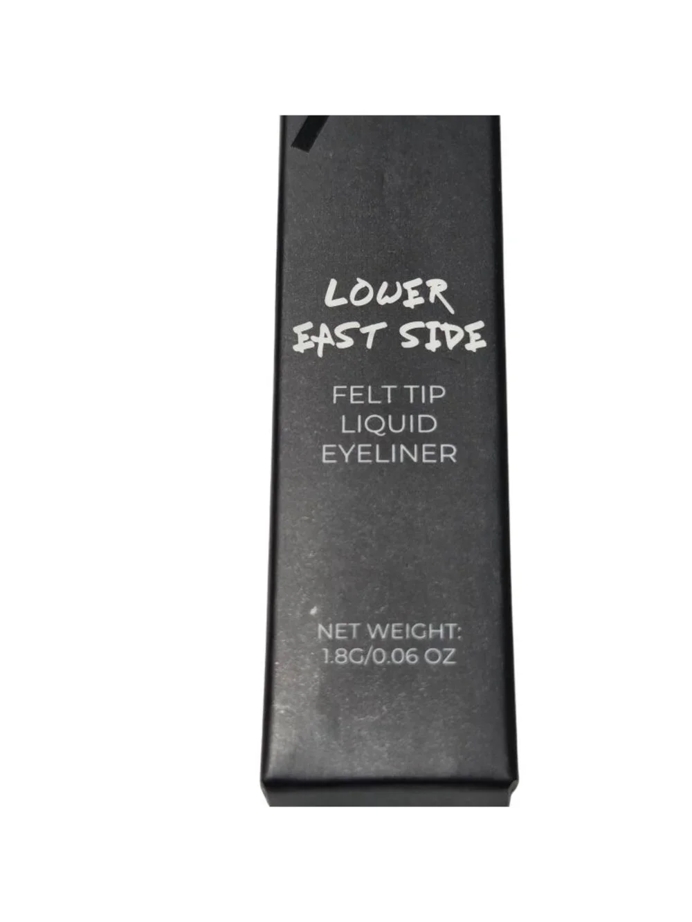 Lower East Side Felt Tip Liquid Eyeliner Black Matte Waterproof Long Wear 1.8g
